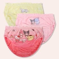 아트박스/프리미에팜 산리오캐릭터즈 여아동 삼각팬티 3매 #2