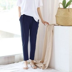 마미누리T 쿨시크배기팬츠 임산부 시원한 소재 빅사이즈 임부 177129