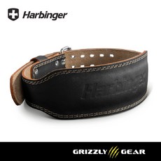 Harbinger 四吋皮革健身腰帶 - 運動、健美、重訓、舉重、健力適用