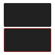 점보 장패드 800-400게이밍 장패드 큰사이즈 5mm장패드 TGMP-845, 블랙라인