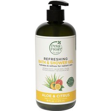페탈프레쉬 리프레싱 배스 & 샤워 젤 알로에 & 시트러스, 1개, 475ml