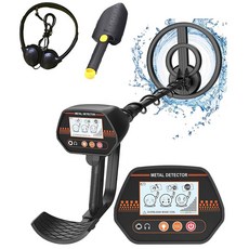 프리라이프 - 고성능 금속 탐지기 전문가용 방수, 1개, MD4071+헤드폰과 삽