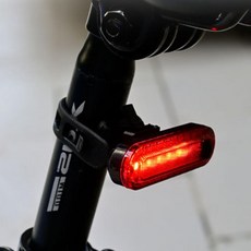 자전거 후미등 USB충전식 안전등 헬멧 킥보드 러닝, 1개, TA035 자전거 후미등