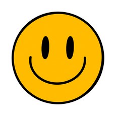 위드코코 DIY 캐리어 꾸미기 리무버블 방수 스티커 (거울 유리 창문 벽 욕실 타일 부착가능), 빅스마일, 1개