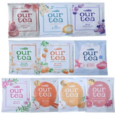 쟈뎅 아워티 과일티 10P 맛보기세트 오렌지/레몬/베리썸/복숭아/청귤/딸기피치/핑크리치/애플시나몬/애플피치/오렌지 제로 (10입)