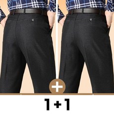 메인워크 1+1 중년남자 정장팬츠 가을 겨울 데일리 스판 아빠룩 비즈니스 긴바지 캐주얼 오피스룩 간절기 면접 슬랙스 2매입
