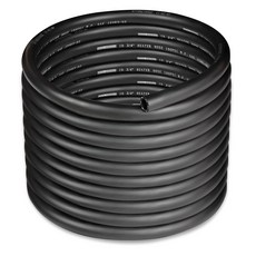이블 에너지 5/16인치 히터 호스 냉각수 라디에이터 스트레이트 100PSI SAE 20R3 10FT 블랙, 3/4 25FT, 1개