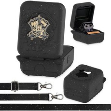 XEGIMOR Bitzee 해리 포터 인터랙티브 디지털 반려동물용 실리콘 케이스 가상 전자 애완 동물 액세서리용 보호 커버 (블랙 케이스) 208556, 블랙 케이스