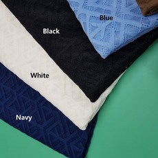 dklace 레이스원단모음 / 원단레이스 2915 폭 145cm 6 color 자가드원단, Navy, 1개