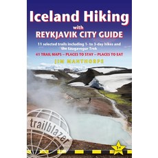 (영문도서)Iceland Hiking with Reykjavik City Guide: 11 Selected Trails Including 1- To 3-D... Paperback, Trailblazer, English, 9781912716159
