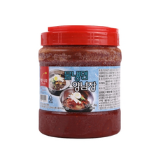 물냉면장 양념장 2kg 칡냉면 밀면 다대기 평양냉면장 해든나라 냉면고명 다데기, 2개