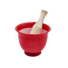 국산 절구 플라스틱 마늘다지기 나무 방망이 세트 업소용 대용량, 1개