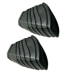 드럼 세트 충격 흡수 패드 스툴용 미끄럼 방지 고무 베이스 다양한 종류의 스탠드 제공 미끄럼 방지 발 받침대 진동 감소 드럼용 고무 매트, Type C