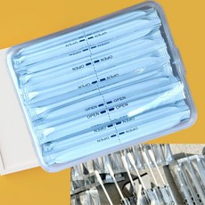 레더크레프트 궐련형 전자담배 청소 세척 클리닝 알콜면봉 50개 1박스, 1세트, 50개입