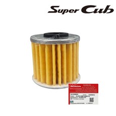 바이크핏 슈퍼커브 오일필터 순정품 21-26년 교체 엔진오일 110 C125 호환 튜닝, 1개, ENGINE OIL