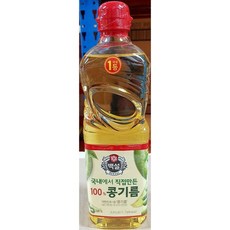 백설 식용유 900ml 콩기름 카놀라 튀김, 1개