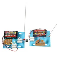 嗨購 科技小製作DIY電報機，中小學科學實驗器材，STEM教育模型, 1個, 無線電發報機