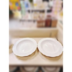 모던하우스 WOW 프렌치스칼럽 파스타접시, 2개, 단품