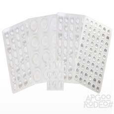 미끄럼방지스티커 11mm 미끄럼방지도트, 9mm 40p