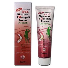 천년초 글루코에이드 & 오메가3크림 바르는 글루코사민, 2개, 150ml