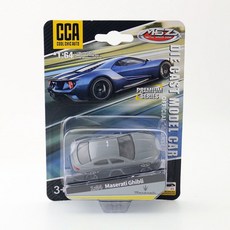 台灣出貨模型 CCA 1/64 雷克薩斯 合金車模 玩具車 汽車模型 收藏 耶誕節禮物 新年禮物, 55瑪莎拉蒂吉卜力-灰色, 1個