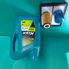 카니발 4세대 KA4 20년형이후 2.2 디젤 엔진오일3종세트 (에어L1000+오일2R000+킥스 10w-30 HD 6L)