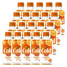 델몬트 콜드 100% 오렌지, 250ml, 20개
