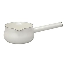 노다호로 루크 밀크팬 편수냄비, 화이트, LK-15M 밀크팬, 1개, 15cm