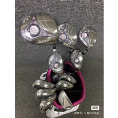 女士套杆 1.3.5木杆+5.6號鐵木杆 7.8.9.P.S鐵杆 推杆 球包, 長度跟度數請留言給賣家, 1度