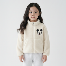 디즈니 겨울 아동용 미키후리스점퍼