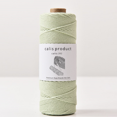 2.0mm 160yard 퓨어 코튼 순면 꼰사 마크라메 재료, 1개, AVOCADO
