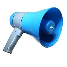 MILI 喊話器 20W高功率鋰電擴音器, 1個, 藍色, AC-507