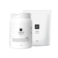 구연산 다목적세제 본품1kg+리필1kg