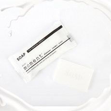 일회용 비누 위드모먼트 고급 호텔 모텔 업소용 펜션 비품 개별포장 휴대용 비누, 10g, 100개입