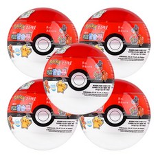 포켓몬 몬스터볼 키즈칼슘쮸 초코맛, 5개, 7정