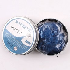 수채화 펄물감 메탈 반짝이 고체물감, 1개, D. 마그네틱 블루