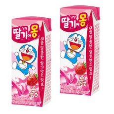 남양유업 딸기에몽, 180ml, 48개