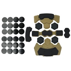 4세대 웬디 헬멧 서스펜션 시스템 랜야드 FAST MICH 야외 사냥 BK DE RG 액세서리, 06 TAN-Foam-pads