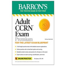 (영문도서) Adult CCRN Exam Premium Paperback, Independently Published, English, 9798398307917