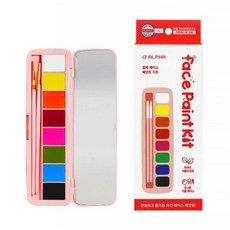 알파색채 페이스 페인트 키트, 19.7g, 8색