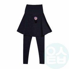 위블리 임부 기모 복대형 플레어 치마