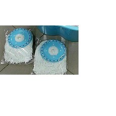 手壓式旋轉拖把專用布盤 - 拖地長毛款 - 共2個布盤, 1個