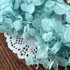 VITO zakka 木繡球永生花DIY乾燥花植物浮游花材花藝材料包拍攝道具DIY創作花材20g, 蒂芙尼藍(現貨)