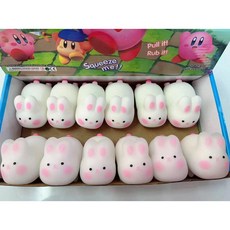 減壓玩具新款奶酪捏捏樂發泄兒童解壓玩具 軟萌仿真食品廠家, 發泄趴趴兔, 1個