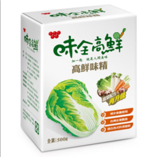 味全 高鮮味精 (調味料) 台灣製造 減少食鹽使用 各式料理提鮮, 500g, 1盒