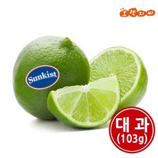 생라임 썬키스트 라임 10과 (1kg내외) 대과, 1개, 1kg 내외 (대과, 10입)