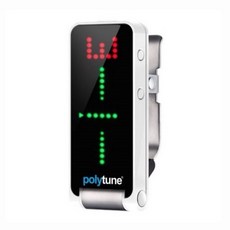 TC Electronic POLYTUNE Clip 夾式調音器 黑色白色, 1個, 白色
