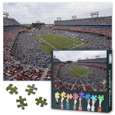 성인용 퍼즐 1000피스 - 직소 퍼즐 내슈빌 닛산 스타디움 아트 69.5 x 49.7cm(27.5 x 19.7인치) 축구 스포츠 필드 임파서블 챌린지 퍼즐 가족 게임 남성, 퍼즐-35
