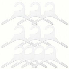 강아지 옷걸이 소형 10개입 화이트 애완 복 정리 사이즈 옷 보관 함 걸이 미니 장식, 1