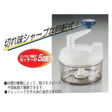 【QUICKLY】日本製 回轉式野菜切碎器，輕鬆切碎，省時省力，廚房必備, 1個